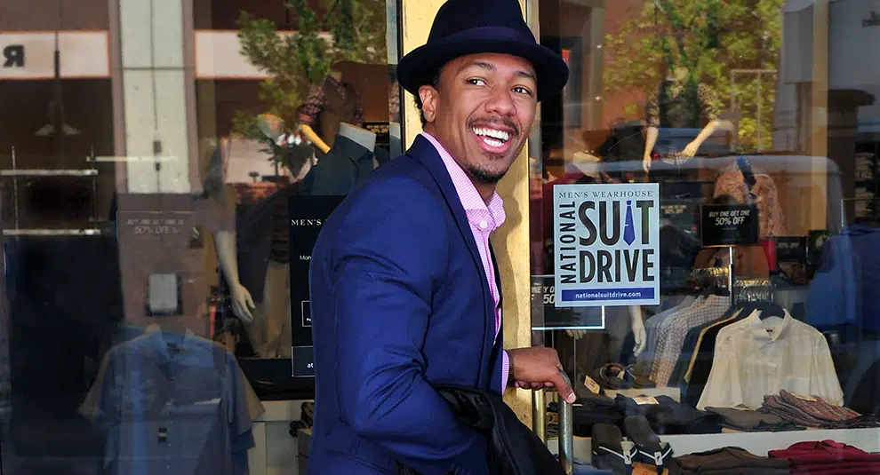 Nick Cannon Suit Drive