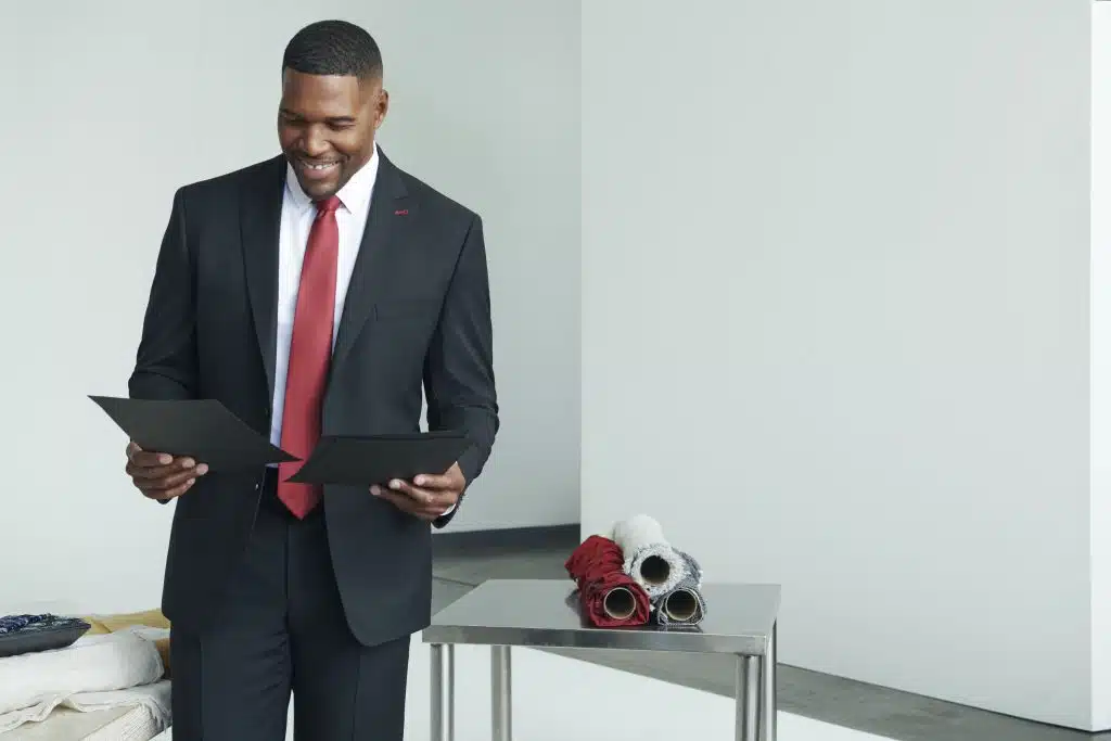 Men's Wearhouse and Michael Strahan Launch Custom Suiting Program -  Tailored Brands